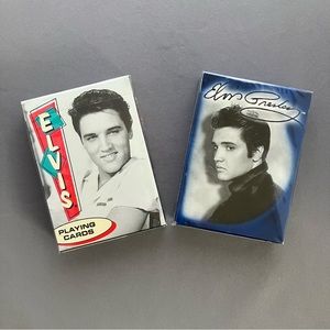 Set of 2 Elvis Presley (TM) Bicycle Playing Cards, NWOT